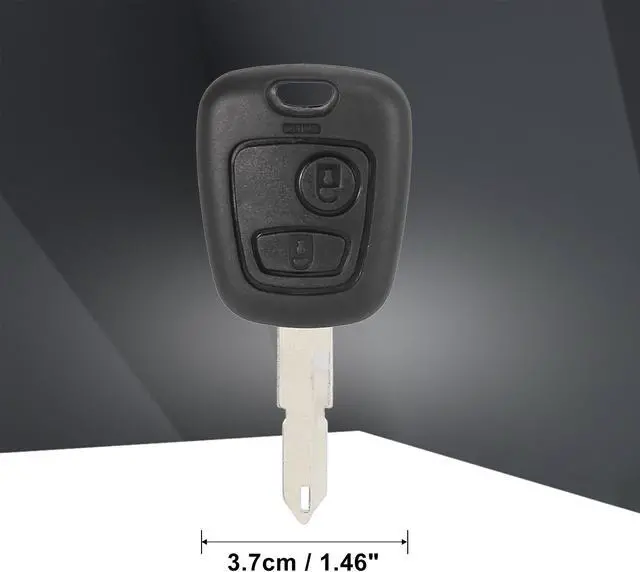 Alt view image 4 of 7 - Replacement Keyless Entry Remote Car Key Fob 433MHz for Peugeot 206 2001-2021 for Peugeot 206 CC 2002-2021