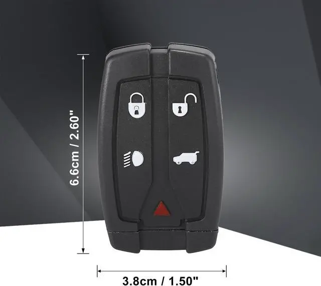 Alt view image 4 of 7 - Replacement Keyless Entry Remote Car Key Fob 433MHz for Land Rover Freelander 2 2007-2015