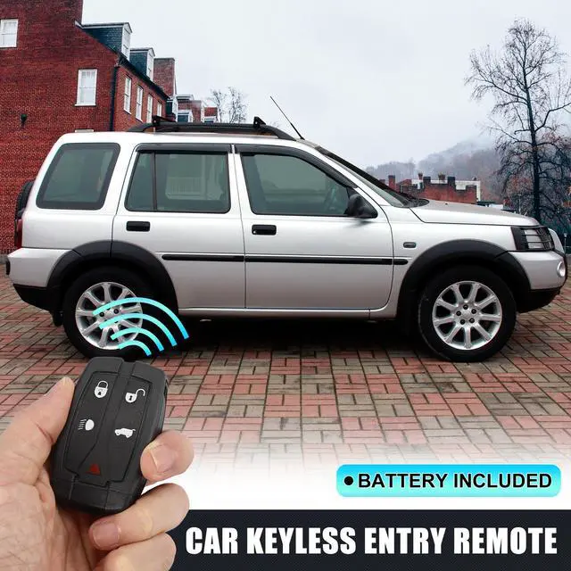 Alt view image 2 of 7 - Replacement Keyless Entry Remote Car Key Fob 433MHz for Land Rover Freelander 2 2007-2015