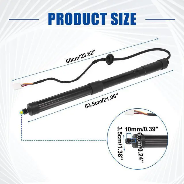 Alt view image 5 of 7 - Pair Rear Left and Right Tailgate Lift Support Electric Power Gas Strut 6892009010 6891009010 for Toyota RAV4 2013-2018
