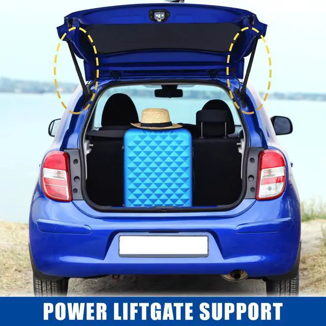 Alt view image 3 of 7 - Pair Rear Left and Right Tailgate Lift Support Electric Power Gas Strut 6892009010 6891009010 for Toyota RAV4 2013-2018