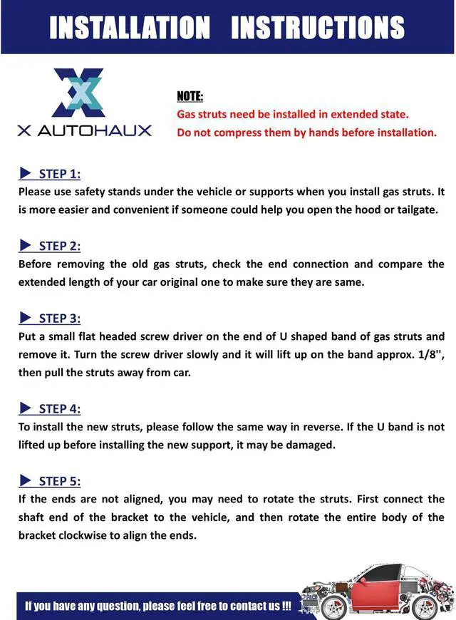 Alt view image 7 of 7 - Pair Front Hood Gas Struts Springs Shocks Black for Suzuki Jimny JB64W JB74W 2018-2021