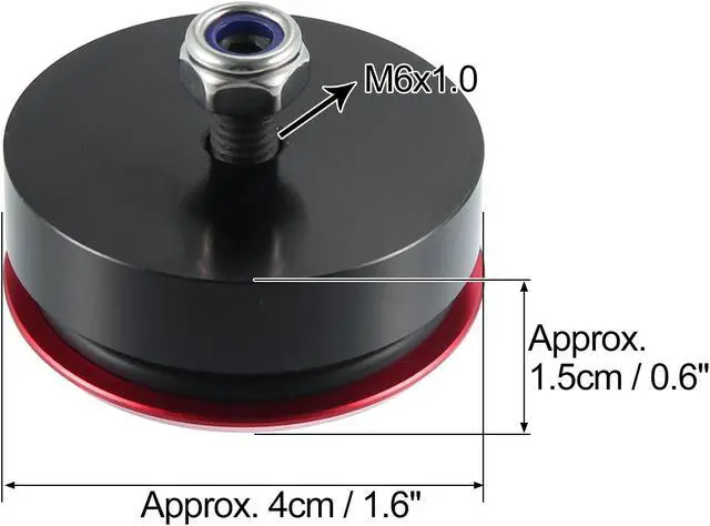 Alt view image 3 of 7 - Rear Wiper Delete Removal Kit Wiper Blade Grommet Cap for Honda Civic Si for Acura RSX Integra Red