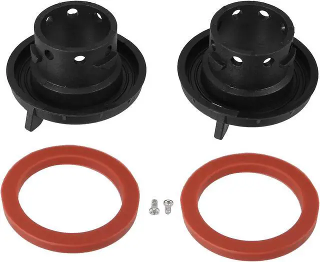 Alt view image 4 of 6 - 2pcs H13 LED Headlight Adapter Base Bulb Sockets Retainer Holder Universal for Car Black