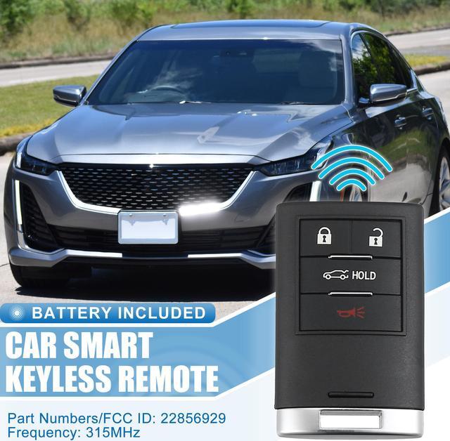 Alt view image 2 of 7 - 4 Button Car Keyless Entry Remote Control Replacement Key Fob Proximity Smart Fob NBG009768T for Cadillac XTS 2013-2014 315MHz PCF7952 Chip
