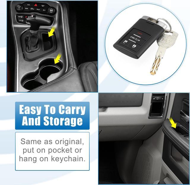 Alt view image 7 of 7 - 4 Button Car Keyless Entry Remote Control Replacement Key Fob Proximity Smart Fob NBG009768T for Cadillac XTS 2013-2014 315MHz PCF7952 Chip