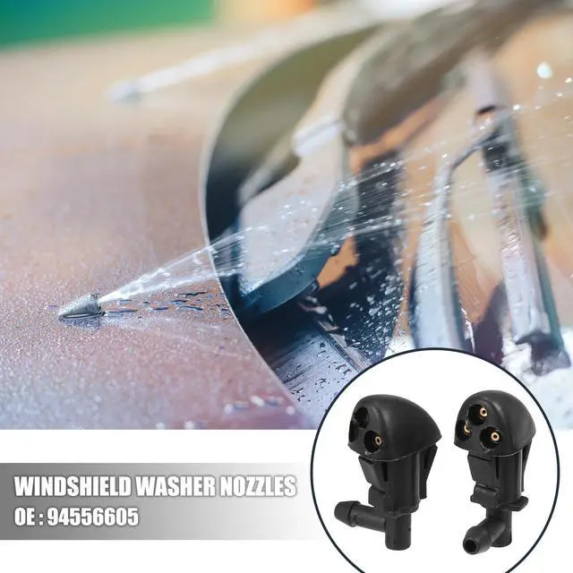 Alt view image 2 of 6 - 4pcs Car Front Windshield Washer Nozzles for Chevrolet Cruze 2010-2014 Replaces 94556605