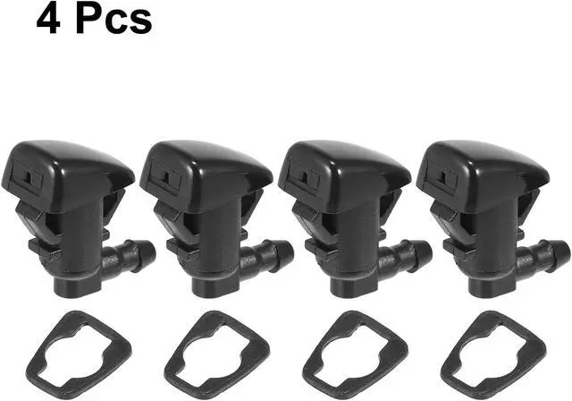 Alt view image 4 of 6 - 4pcs Car Front Windshield Washer Nozzles for Jeep Grand Cherokee 2005-2016 for Pontiac G6 2005-2010 Replaces 55079049AA