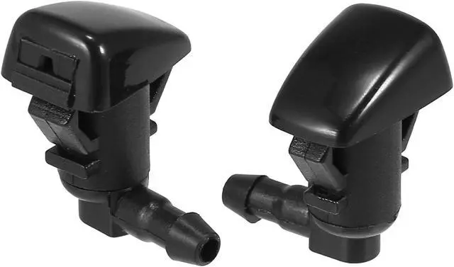 Alt view image 5 of 6 - 4pcs Car Front Windshield Washer Nozzles for Cadillac CTS 2008-2015 Replaces 25815793 with 1.5 Meter Washer Fluid Hose 9 Pcs Hose Connectors