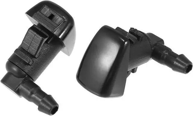 Alt view image 6 of 6 - 4pcs Car Front Windshield Washer Nozzles for Cadillac CTS 2008-2015 Replaces 25815793 with 1.5 Meter Washer Fluid Hose 9 Pcs Hose Connectors
