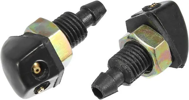 Alt view image 6 of 6 - 6pcs Universal Car Front Windshield Washer Nozzles for Ford for Honda for Nissan with 6 Nuts