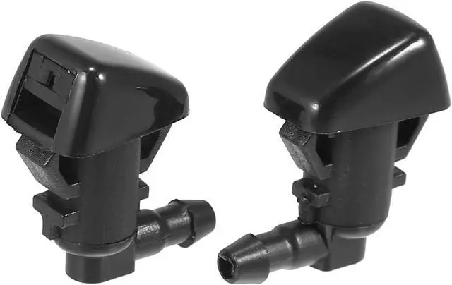 Alt view image 5 of 6 - 4pcs Car Front Windshield Washer Nozzles for Jeep Cherokee 2011-2016 Replaces 68081370AB with 9 Pcs Hose Connectors