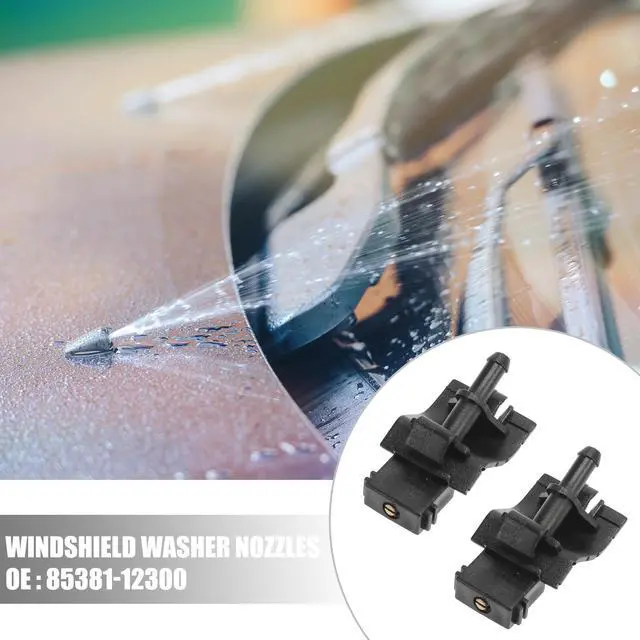 Alt view image 2 of 6 - 4pcs Car Front Windshield Washer Nozzle Jet Spray Single Hole for Toyota Corolla Camry 85381-12300