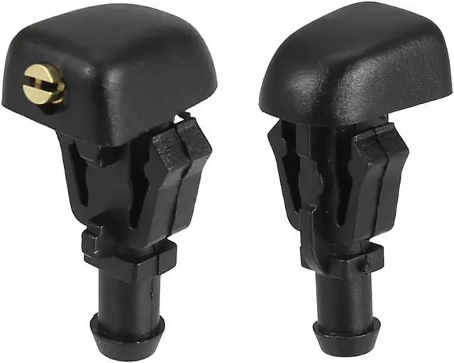 Alt view image 6 of 7 - 4pcs Front Windshield Wiper Nozzles for Nissan Titan for Infiniti QX56 Black