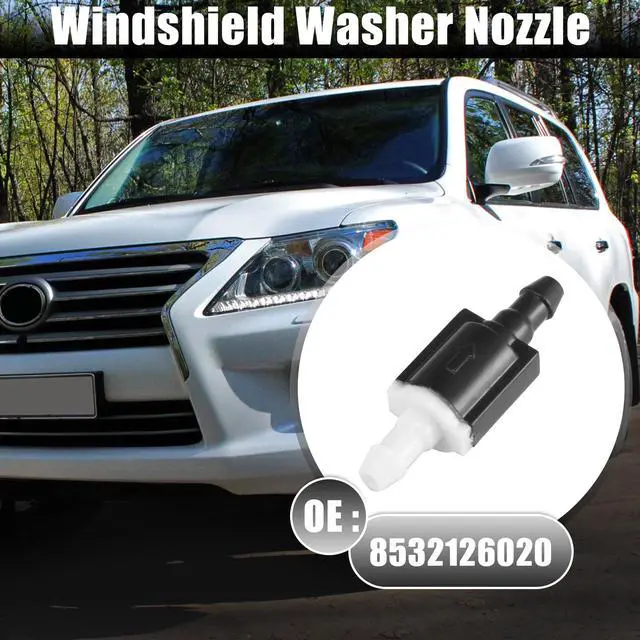 Alt view image 2 of 6 - Wiper Washer Windshield Check Valve for Toyota Highlander 2001-2007 8532126020 2pcs