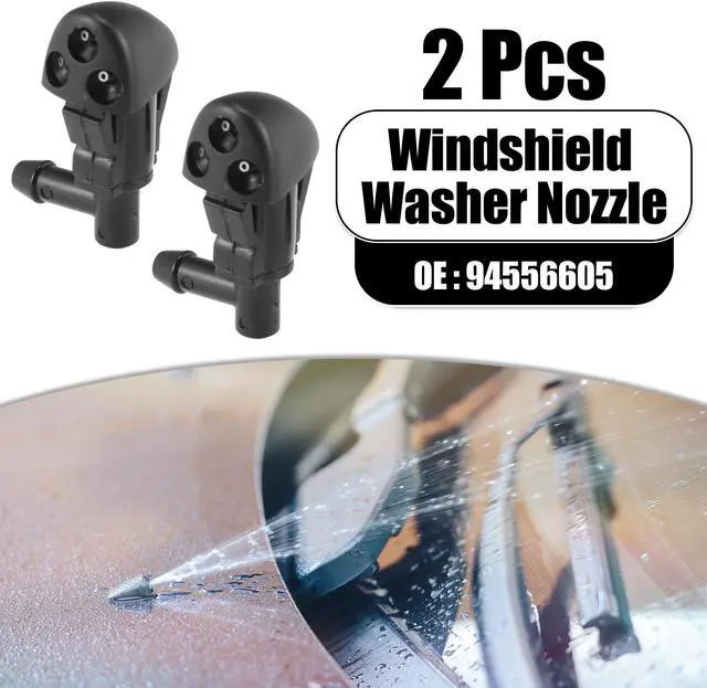 Main image of Front Windshield Washer Nozzles Wiper Spray for Chevrolet Cruze 2009-2014 Replaces 94556605 2pcs