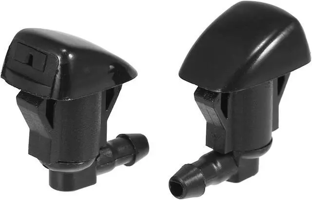 Alt view image 5 of 6 - 4pcs Car Front Windshield Washer Nozzles for Toyota Sienna 2004-2010 Replaces 85381-AE020 with 6 Pcs Hose Connectors