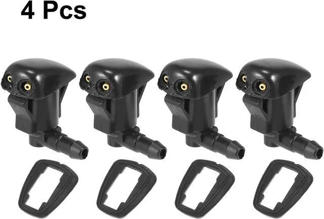 Alt view image 4 of 6 - 4pcs Car Front Windshield Washer Nozzles for Toyota Yaris XP10 1999-2005 for Toyota MR2 MK2 MK3 1989-2007 Replaces GK2C67510B