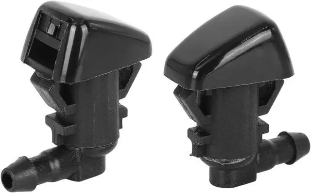 Alt view image 5 of 6 - 4pcs Windshield Washer Nozzle with Rubber Gasket for Ford Edge 2011-2015 for Lincoln MKX 2011-2015 Replace of BT4Z-17603-A Jet Spray Single Hole Black