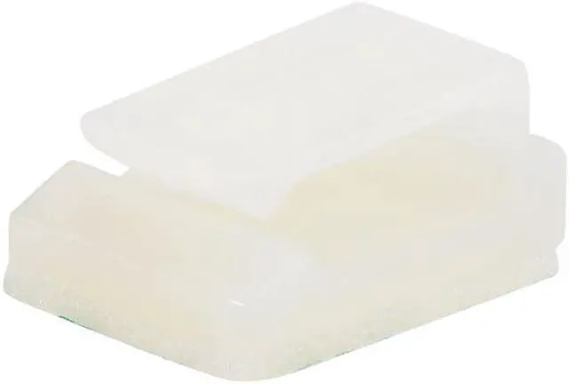 Main image of Adhesive Cable Wire Clips Cable Organizer Holder for Car Office Home 12.5x9.5x6mm White 60pcs