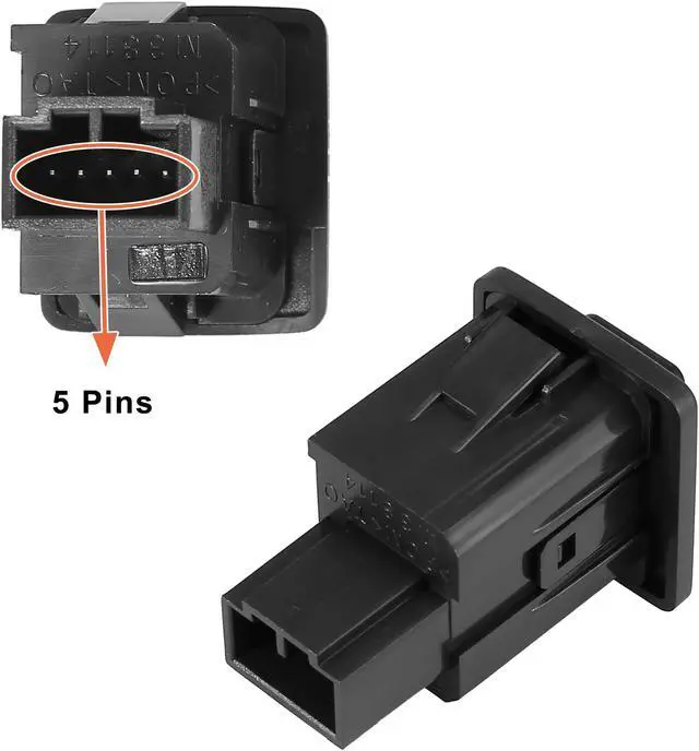 Alt view image 6 of 7 - 39112-TA0-A01 Car Auxiliary Plug Port Socket Aux Port for Honda Accord Pilot Accord Crosstour