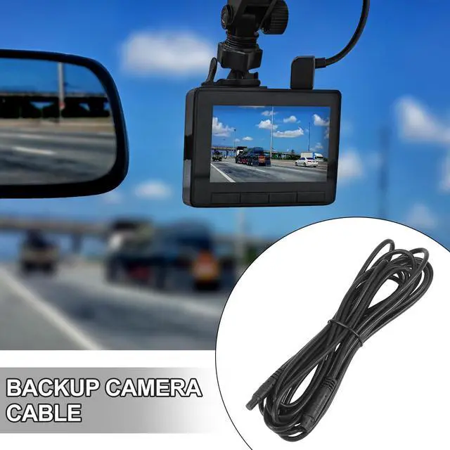 Alt view image 2 of 5 - 5 Pin 4m 13ft Backup Camera Extension Cable Dash Camera Cord Wires Car Rear View Camera