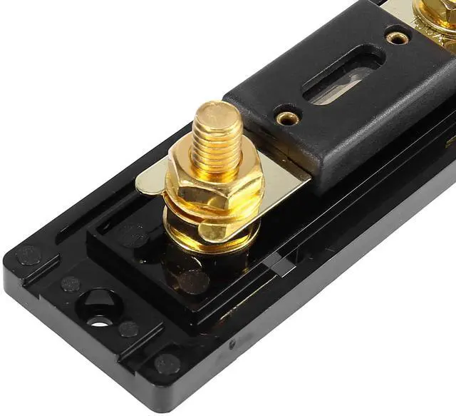 Alt view image 7 of 7 - 2pcs Black 40 Amp ANL Fuse with In-Line Holder Electrical Protection Fusible for Car Audio Video Stereo