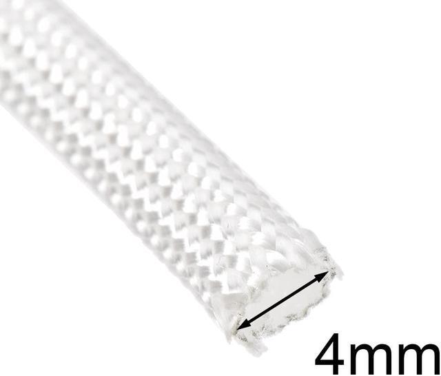 Alt view image 3 of 4 - Insulation Braid Sleeving, 9.8Ft-4mm High TEMP Fiberglass Sleeve White