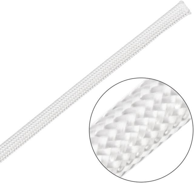 Alt view image 4 of 4 - Insulation Braid Sleeving, 9.8Ft-4mm High TEMP Fiberglass Sleeve White