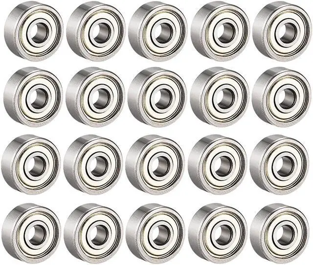 Main image of Deep Groove Ball Bearing 624ZZ Double Shield 4 x 13 x 5mm Carbon Steel 20pcs