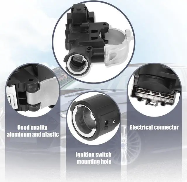 Alt view image 4 of 7 - Ignition Lock Housing Replaces 9L8Z-3511-A 989-019 ZZDB66160 for Ford Escape 2008-2012 for Mazda Tribute 2008-2011 for Mercury Mariner 2008-2010