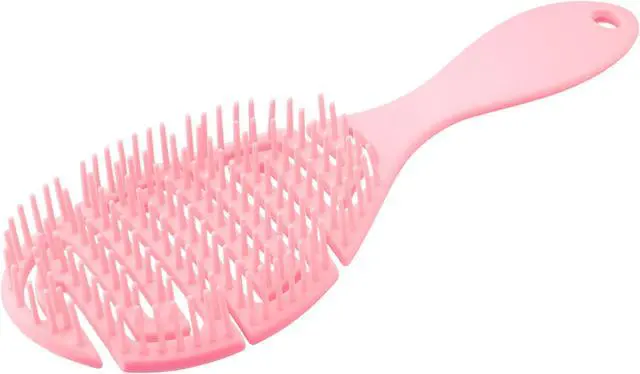 Alt view image 4 of 6 - Grid Hair Brush, Shower Detangler Need to Vent Detangling Brush, Rubber Pink