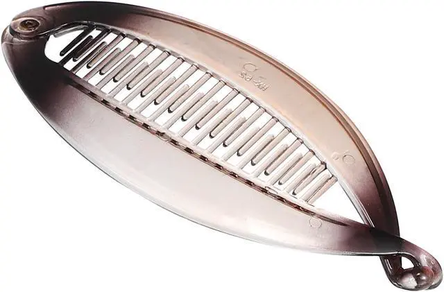 Alt view image 6 of 7 - 4 Pcs Interlocking Ponytail Banana Clip, Hair Accessories, Pink Black Brown