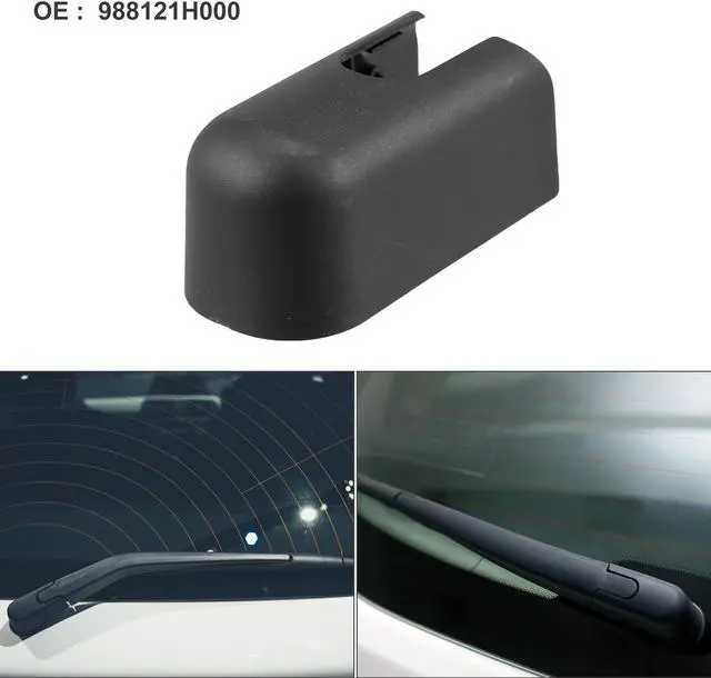 Main image of Rear Windshield Wiper Arm Nut Cover Cap Fit for Kia Sportage - Pack of 1 Black