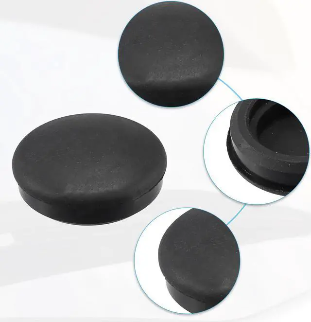 Alt view image 4 of 6 - Rear Windshield Wiper Arm Nut Cover Cap Fit for Kia Rio for Hyundai Accent - Pack of 1 Black