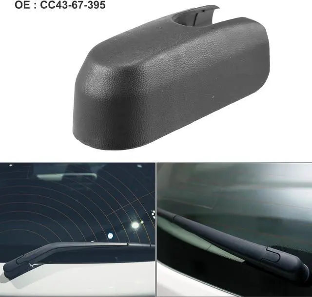 Main image of Rear Windshield Wiper Arm Nut Cover Cap Fit for Mazda CX-9 - Pack of 1 Black