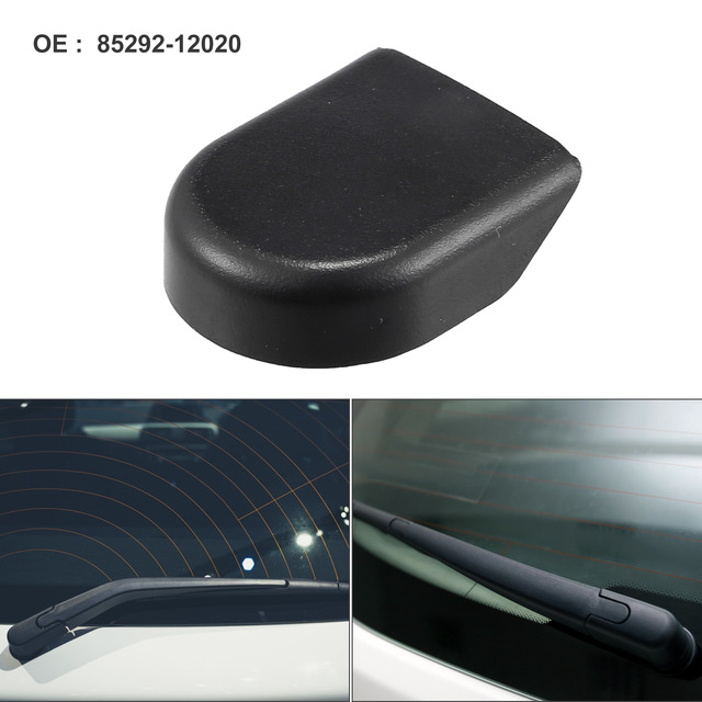 2-Pack Windshield Wiper Arm Nut Cover – Fits Toyota Tacoma 1995-2004, 4Runner, Celica, Corolla & More – Replaces 85292-12020