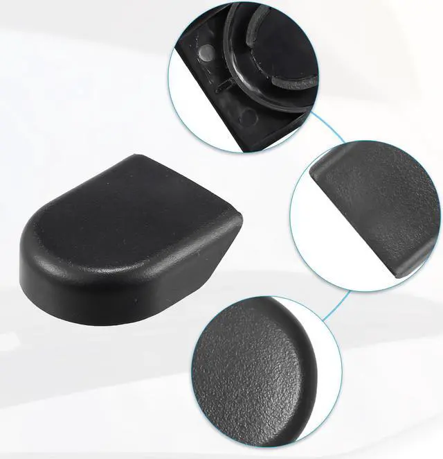 Alt view image 4 of 6 - Rear Windshield Wiper Arm Nut Cover Cap Fit for Toyota Rav4 Tacoma - Pack of 9 Black