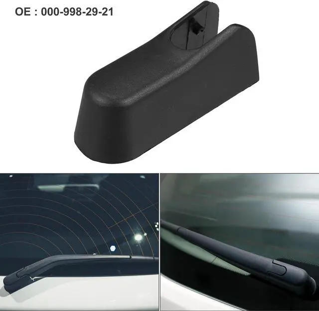 Main image of Rear Windshield Wiper Arm Nut Cover Cap Fit for Mercedes-Benz GL 320 - Pack of 1 Black