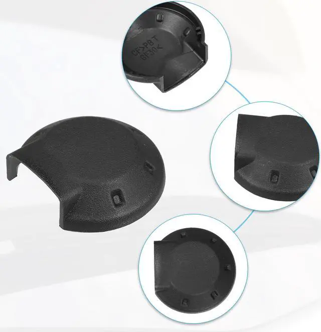 Alt view image 4 of 6 - Rear Windshield Wiper Arm Nut Cover Cap Fit for Jeep Grand Cherokee - Pack of 1 Black