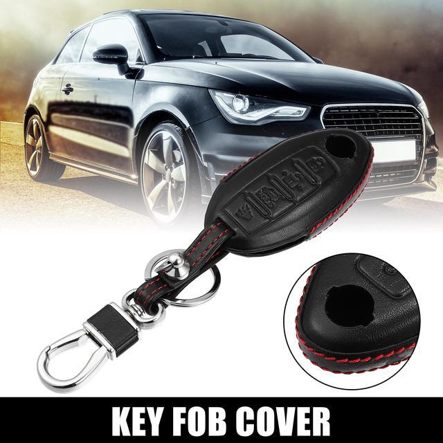 Unique Bargains Car Fob Key Chain Keychains Holder With D Shaped