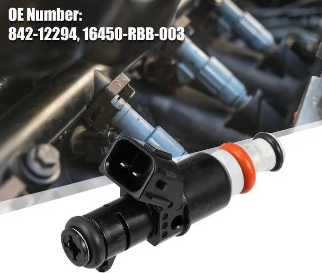 Alt view image 2 of 7 - 842-12294 16450-RBB-003 Fuel Injector for Acura TSX 2.4L 2004-2008 for Honda Accord 2.4L 2003-2007 for Honda Civic 2.0L 2006-2011