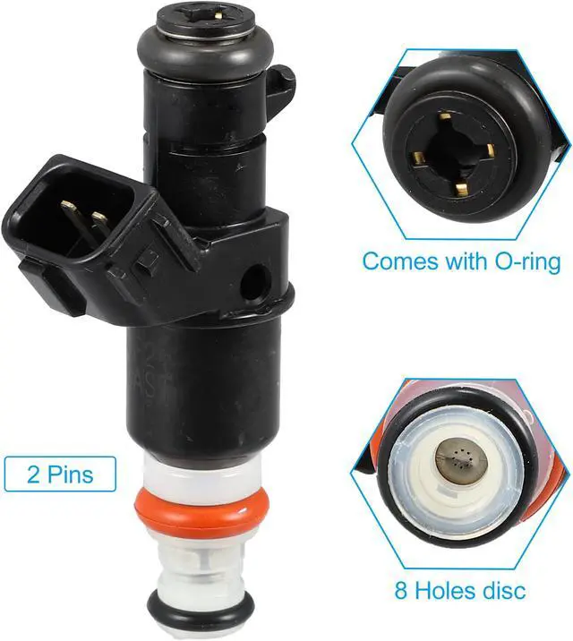 Alt view image 5 of 7 - 842-12294 16450-RBB-003 Fuel Injector for Acura TSX 2.4L 2004-2008 for Honda Accord 2.4L 2003-2007 for Honda Civic 2.0L 2006-2011