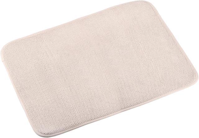 Microfiber Dish Drying Mat, Reversible Fast-Drying Dish Draining