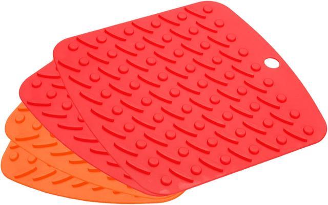Silicone mat, Square Honeycomb Trivet Mat, Household Heat