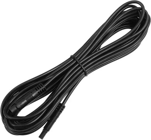 Alt view image 5 of 6 - 2 Pcs 4 Pin 19.69ft 600cm Backup Camera Extension Cable Dash Camera Cord Wires Car Rear View Camera