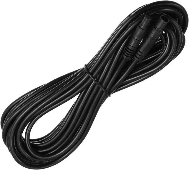Alt view image 5 of 6 - 6 Pin 19.69ft 600cm Backup Camera Extension Cable Dash Camera Cord Wires Car Rear View Camera