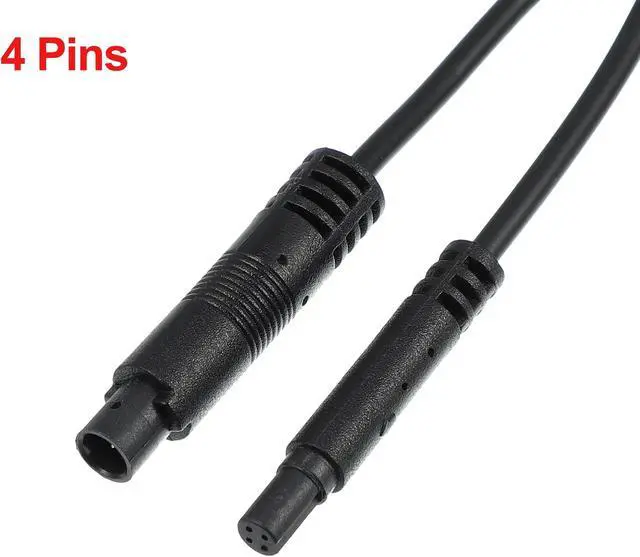 Alt view image 6 of 6 - 2 Pcs 4 Pin 13.12ft 400cm Backup Camera Extension Cable Dash Camera Cord Wires Car Rear View Camera