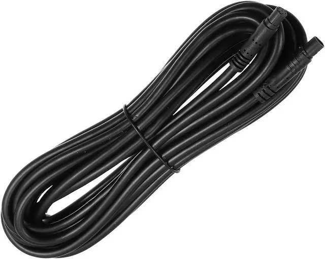 Alt view image 5 of 6 - 2 Pcs 8 Pin 19.69ft 600cm Backup Camera Extension Cable Dash Camera Cord Wires Car Rear View Camera