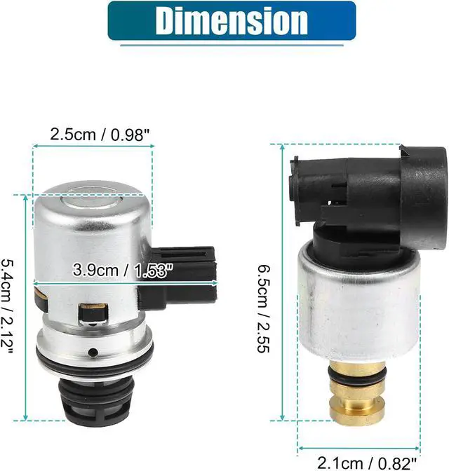 Alt view image 4 of 7 - Unique Bargains 4617210 56041403AA Transmission Pressure Sensor & Governor Pressure Solenoid Kit 42RE 44RE 46RE 47RE